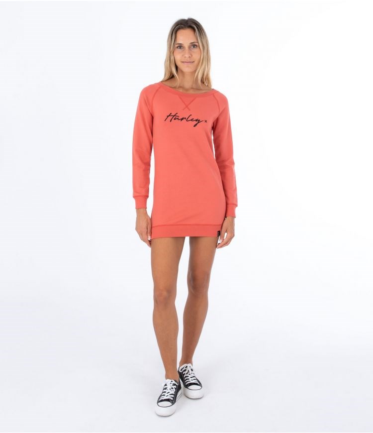 Hurley Vestido Oceancare O&o Script Rojos | NVXIAK-231