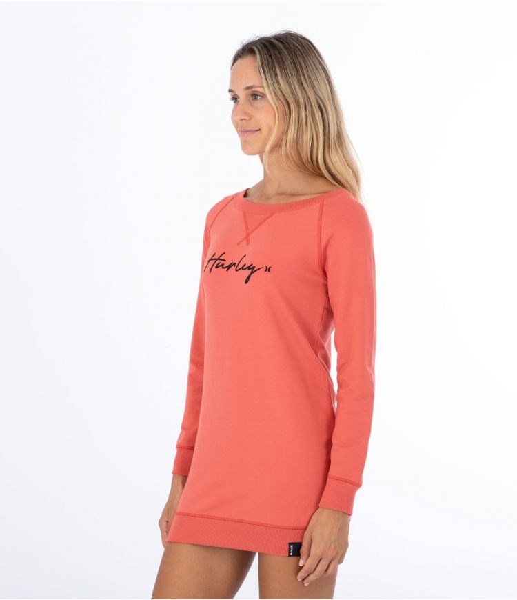 Hurley Vestido Oceancare O&o Script Rojos | NVXIAK-231